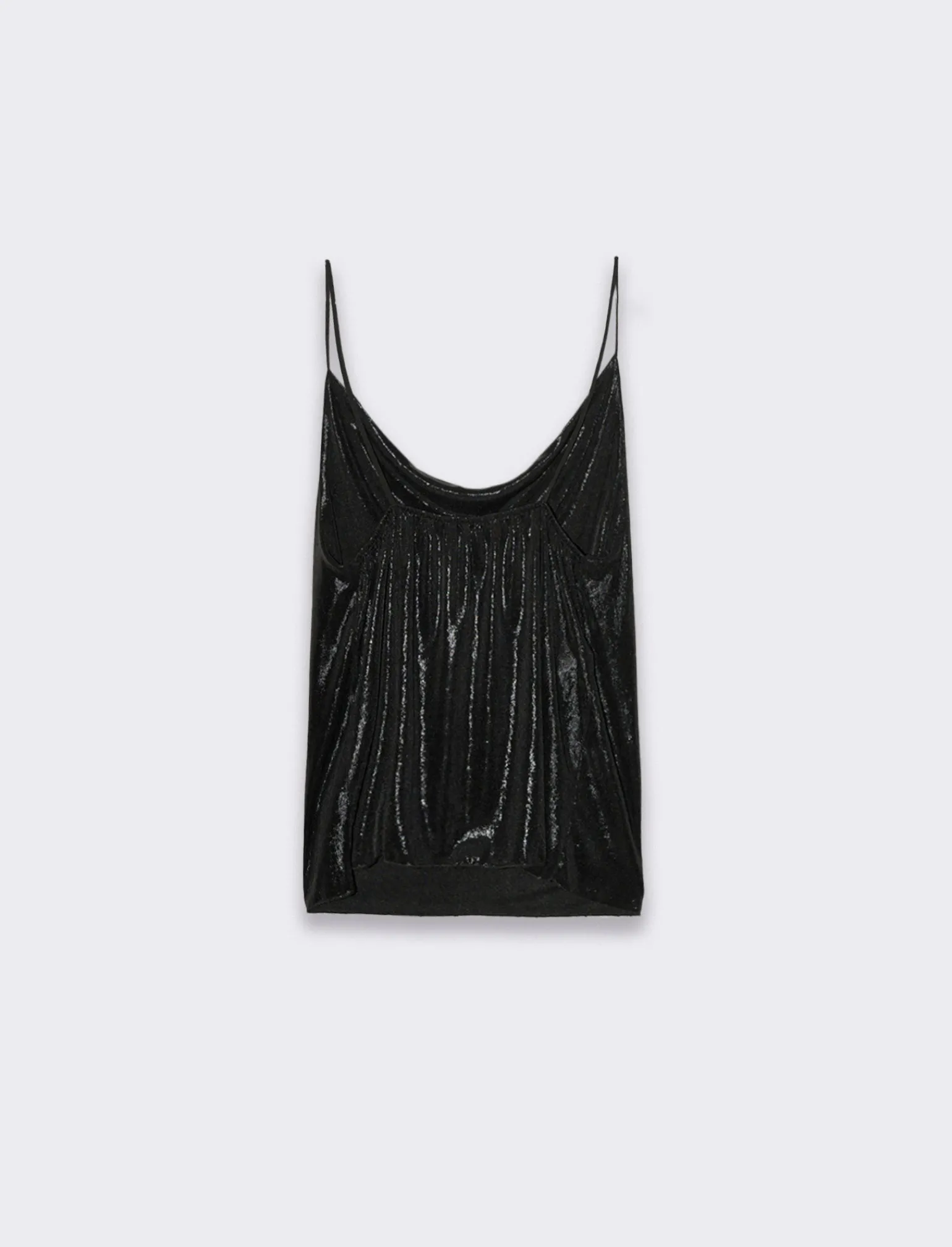 Donna Piazza Italia Donna | T-Shirt E Top<Top in lurex con scollo vulcano e bretelline -