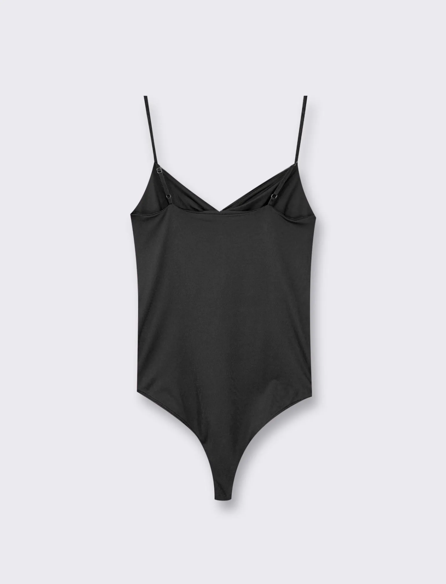 Donna Piazza Italia Donna | T-Shirt E Top<Top modello body con spalline regolabili ed arriccio sul davanti e abbottonatura inferiore -