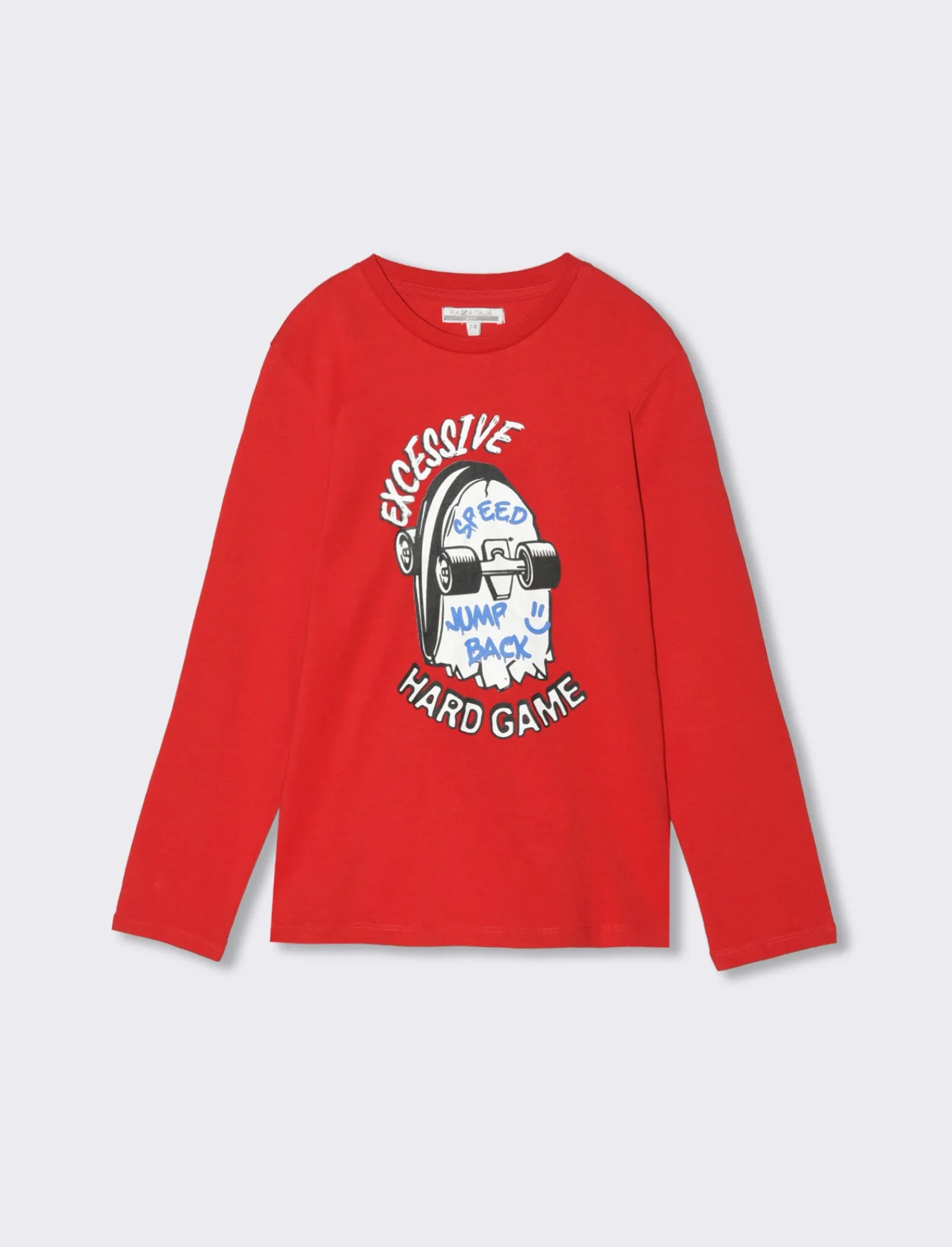 Bambino Piazza Italia Bambino | Maglieria<T-shirt a manica lunga in cotone con stampa davanti -