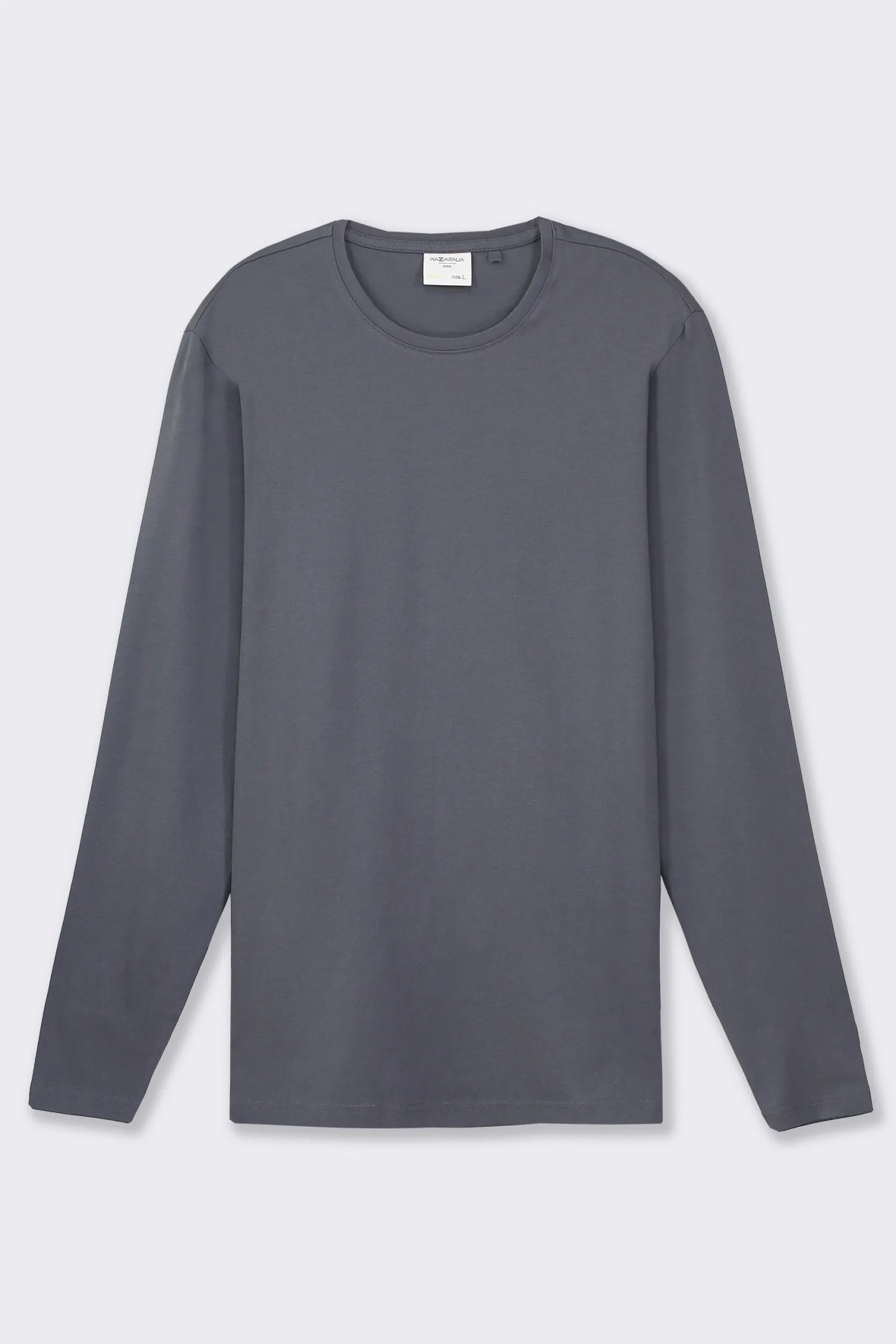 Uomo Piazza Italia Uomo | Polo E T-Shirt<T-shirt girocollo slim fit in jersey - Avion