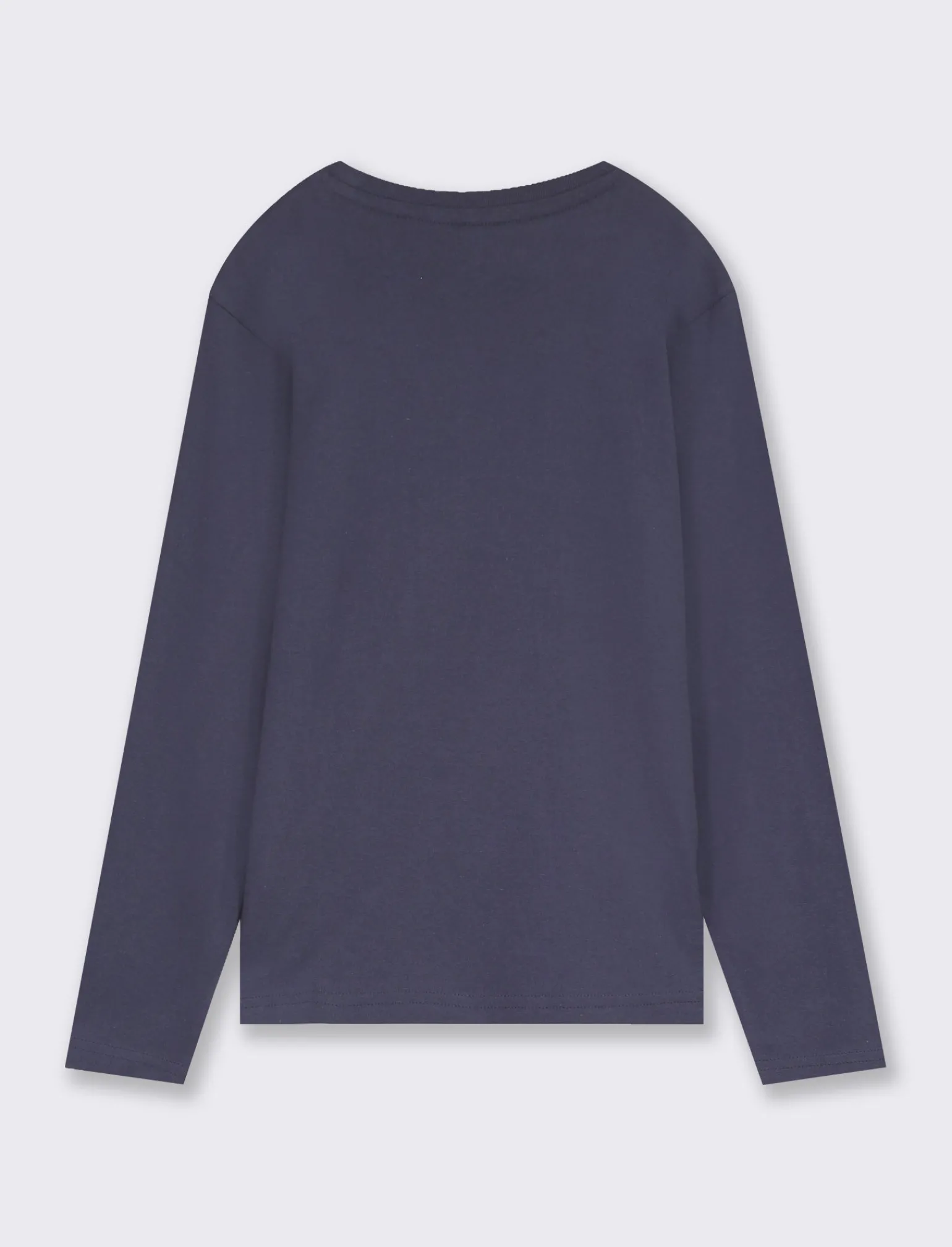 Bambino Piazza Italia Bambino | Maglieria<T-shirt in cotone manica lunga in tinta unita da bambino -