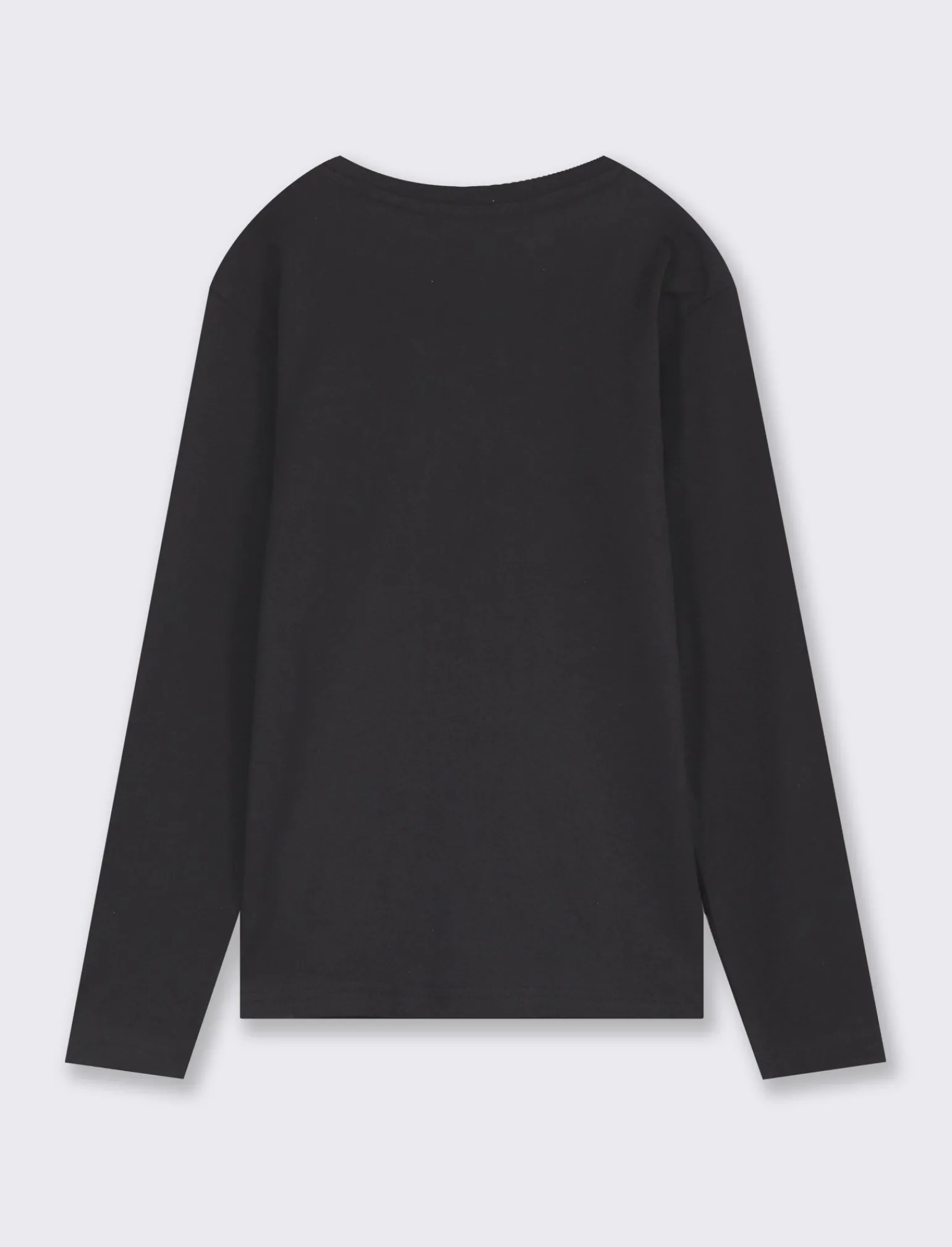 Bambino Piazza Italia Bambino | Maglieria<T-shirt in cotone manica lunga in tinta unita da bambino -
