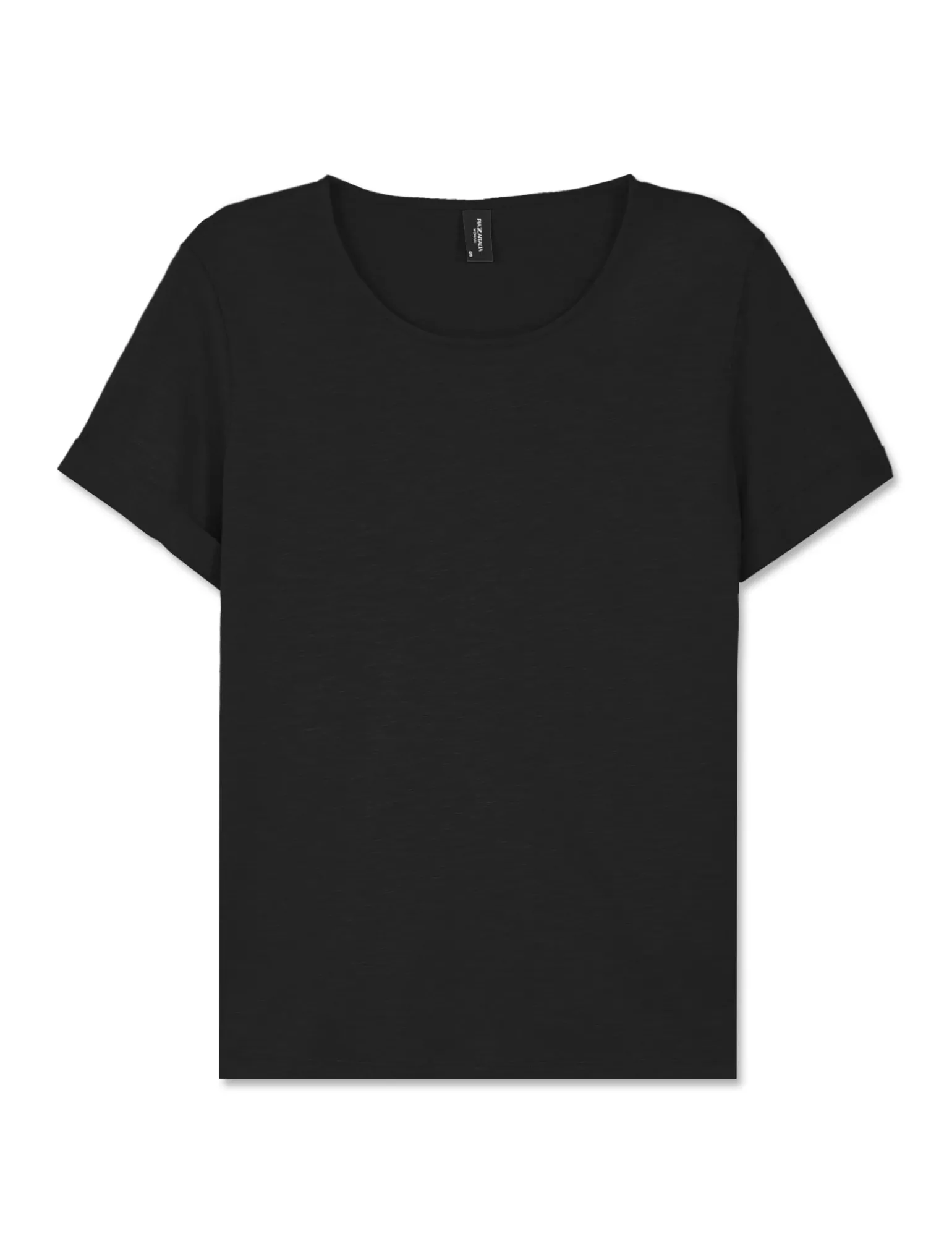 Donna Piazza Italia Donna | T-Shirt E Top<T-shirt mezza manica in cotone modal effetto slub, vestibilità regular -