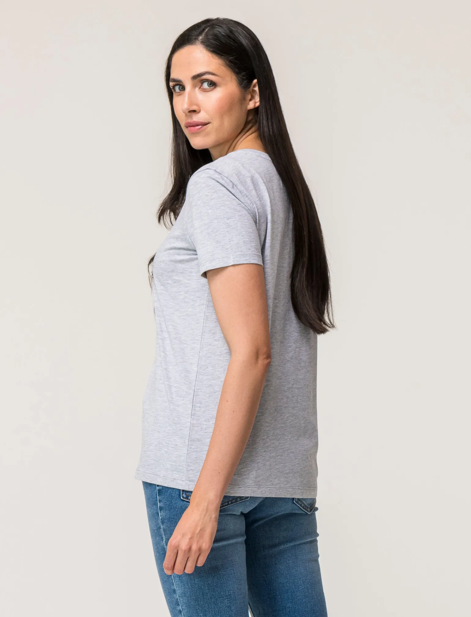 Donna Piazza Italia Donna | T-Shirt E Top<T-shirt mezza manica vestibilità regular in tessuto fisso con stampa ed applicazioni gioiello - var 3
