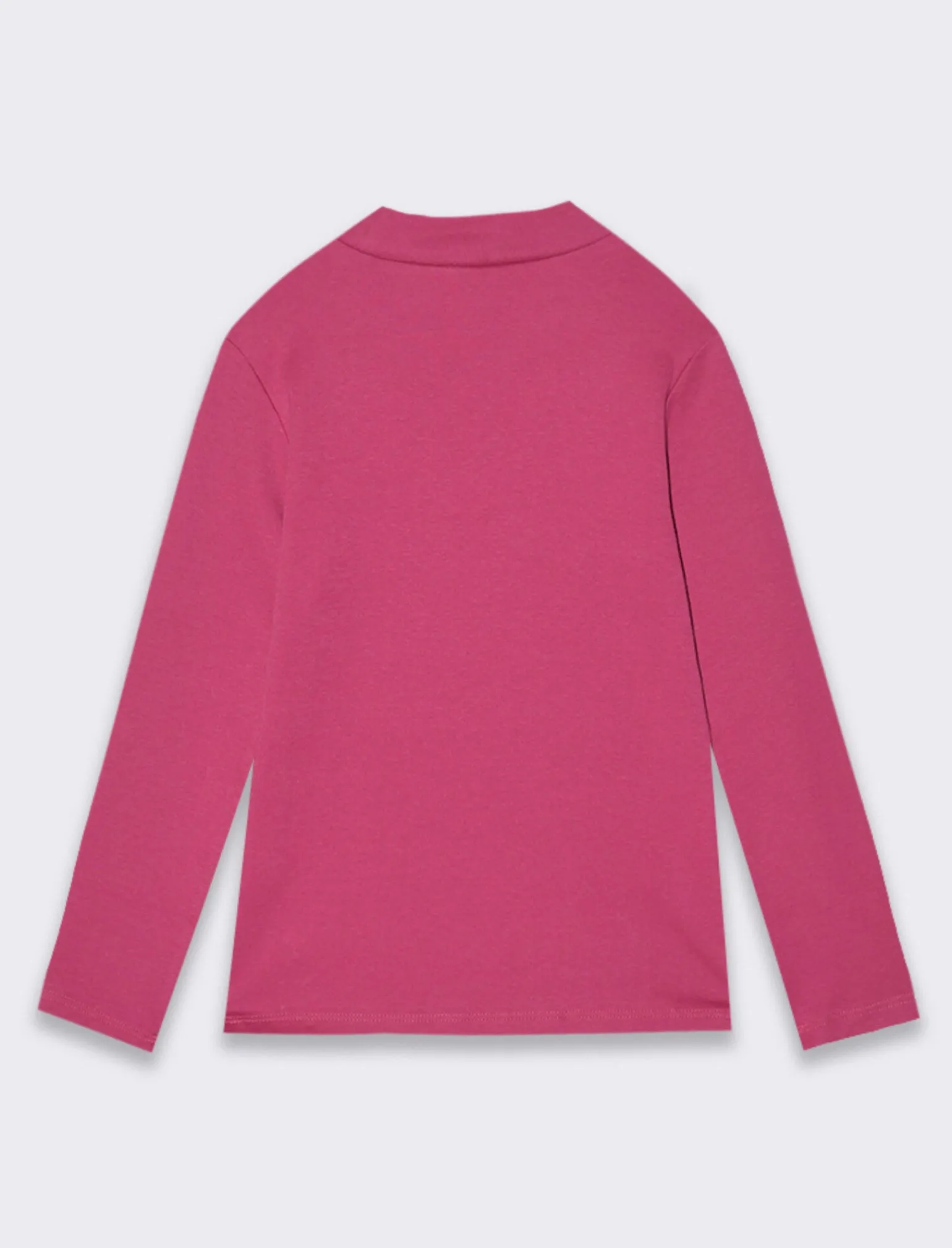 Piazza Italia T-Shirt E Top | T-Shirt E Top<T-shirt mezzo collo di interlock da bambina - Viola