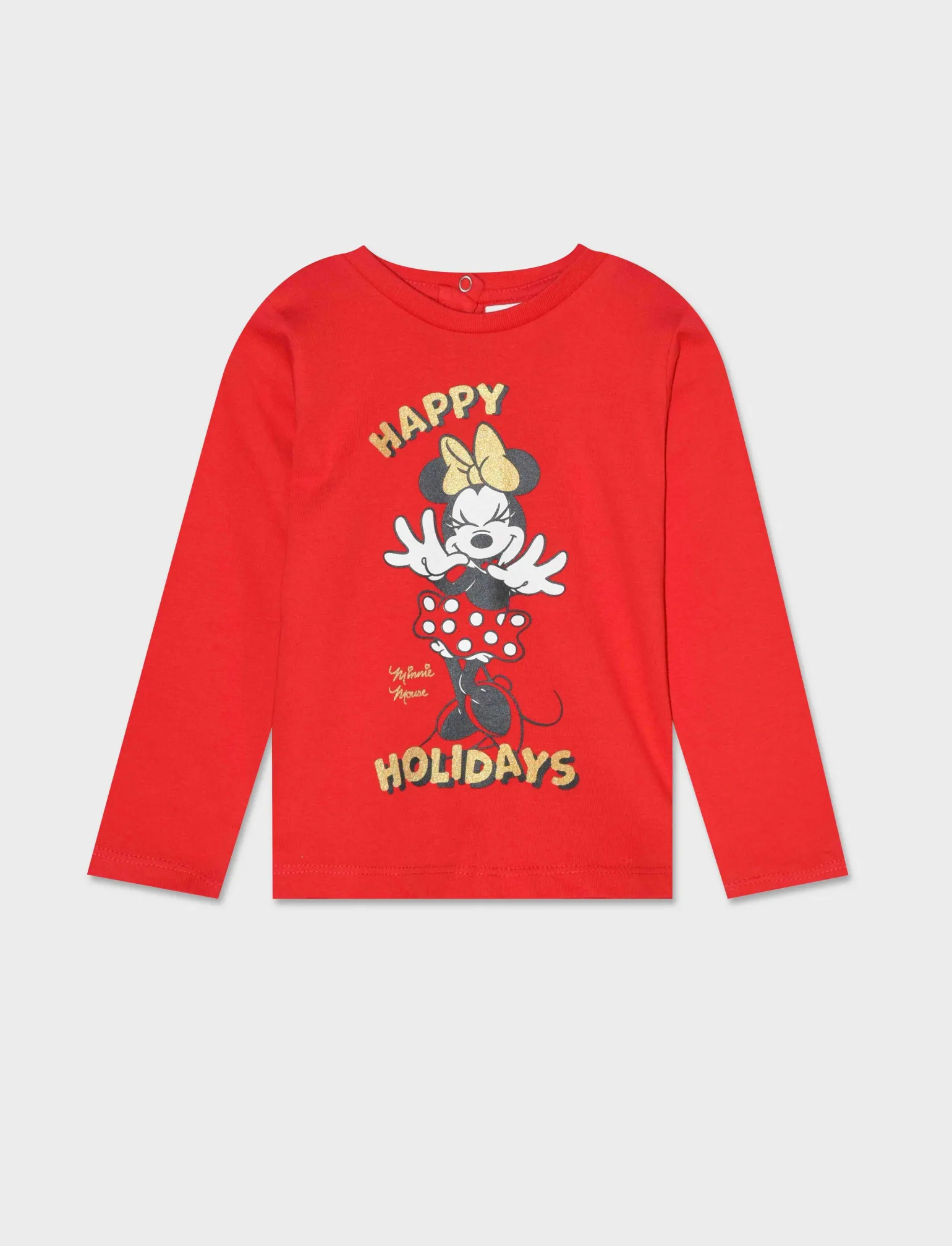 Piazza Italia Neonata<T-shirt natalizia con con personaggio Disney - Rosso
