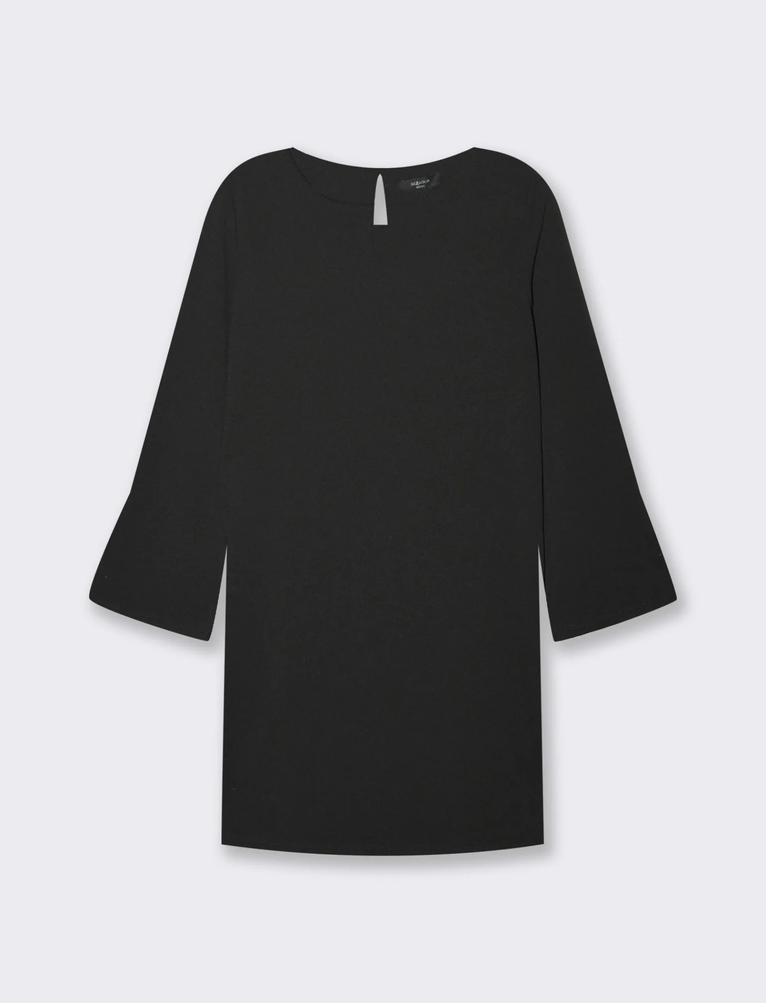 Donna Piazza Italia Donna | Abiti E Tute<Vestito corto manica lunga svasata con bottone.  -