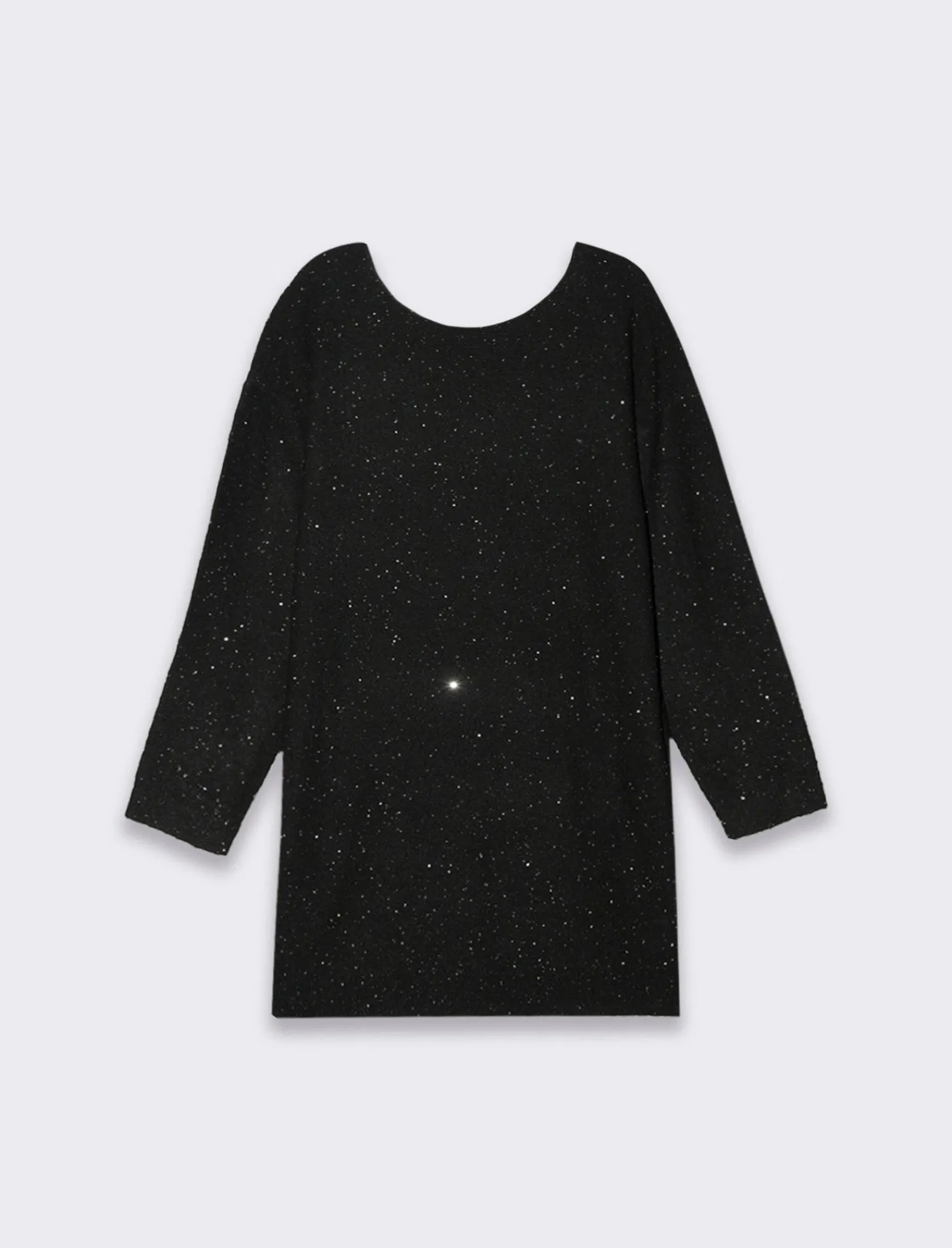 Donna Piazza Italia Donna | Abiti E Tute<Vestito maxipullover con filato di pailletes scollatura a V profonda sulla schiena -
